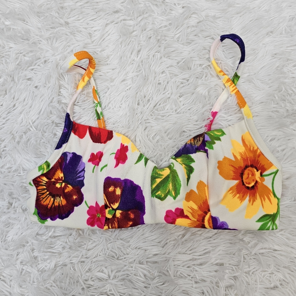 Illusions by cole vintage 90s y2k bikini top sz 10 b/c